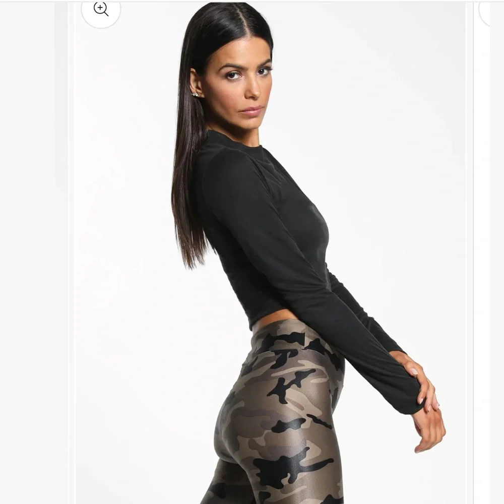 KORAL***Luca Marlow Black Crop Top***$85 NWT - Picture 5 of 12